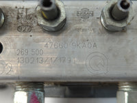 2013 Nissan Versa ABS Pump Control Module Replacement P/N:47660 9KA0A Fits OEM Used Auto Parts - Oemusedautoparts1.com
