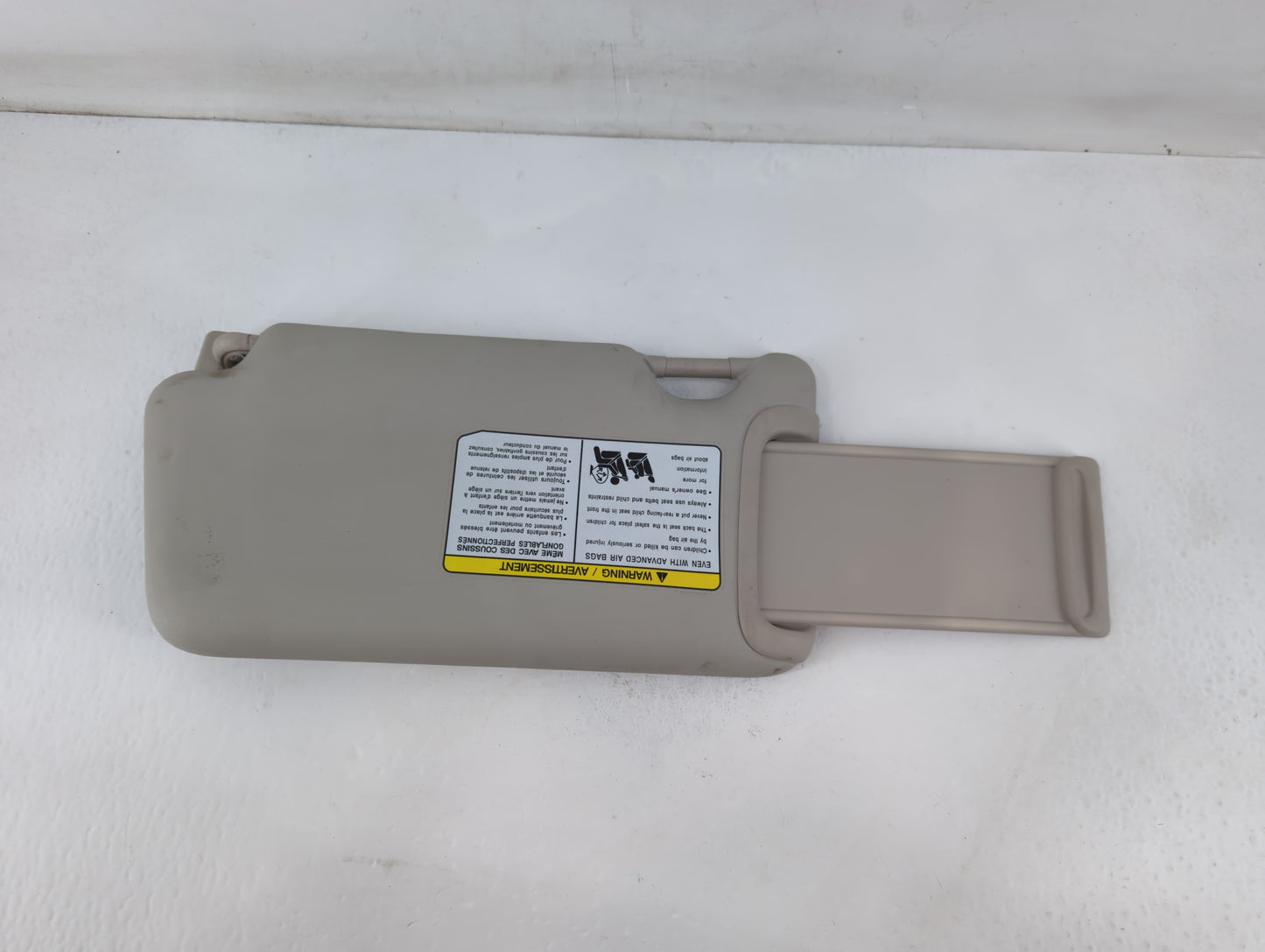 2013-2015 Nissan Versa Sun Visor Shade Replacement Passenger Right Mirror Fits Fits 2013 2014 2015 OEM Used Auto Parts - Oem