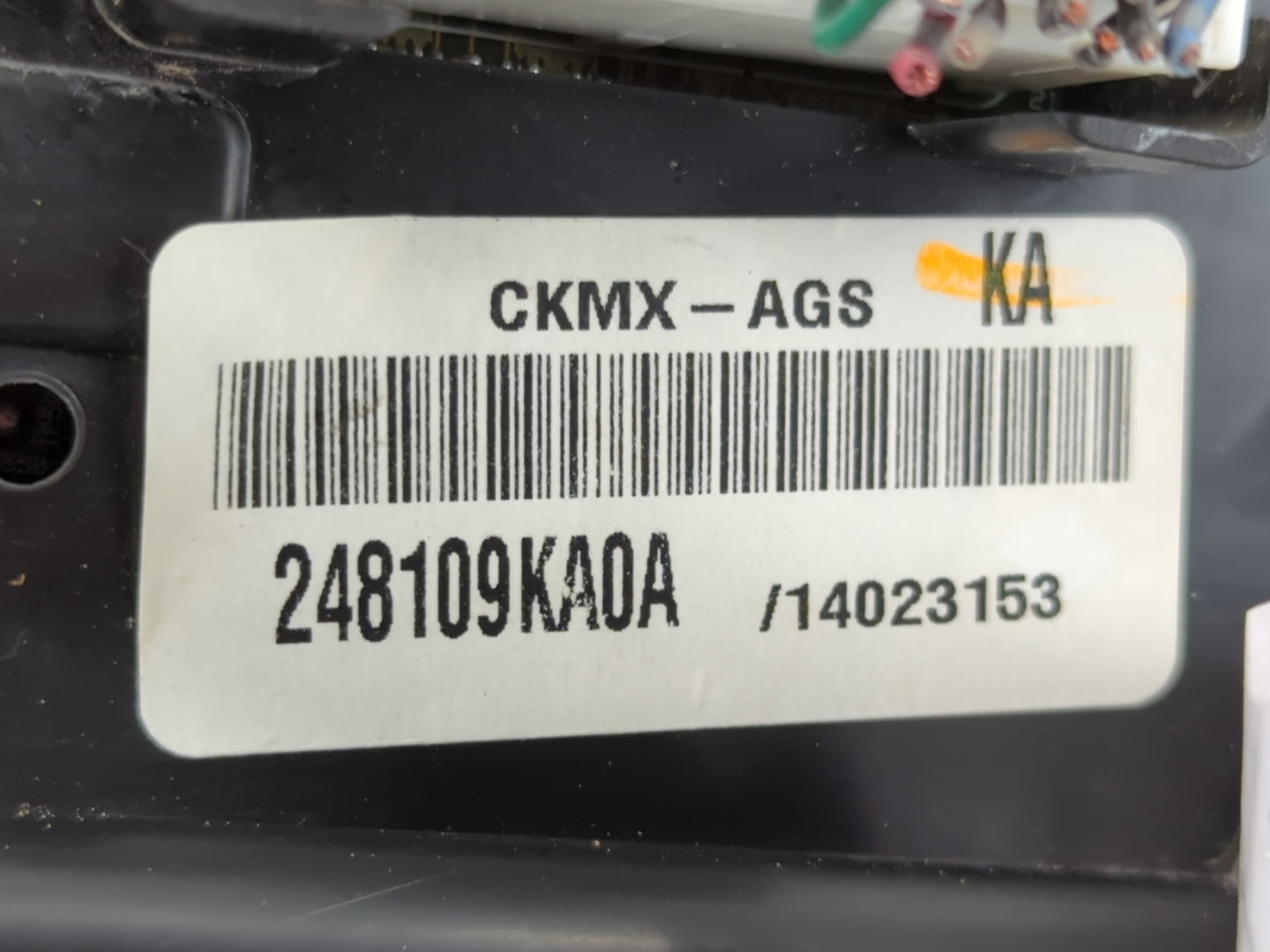 2013 Nissan Versa Instrument Cluster Speedometer Gauges P/N:248109KA0A CKMX-AGS Fits OEM Used Auto Parts - Oemusedautoparts1