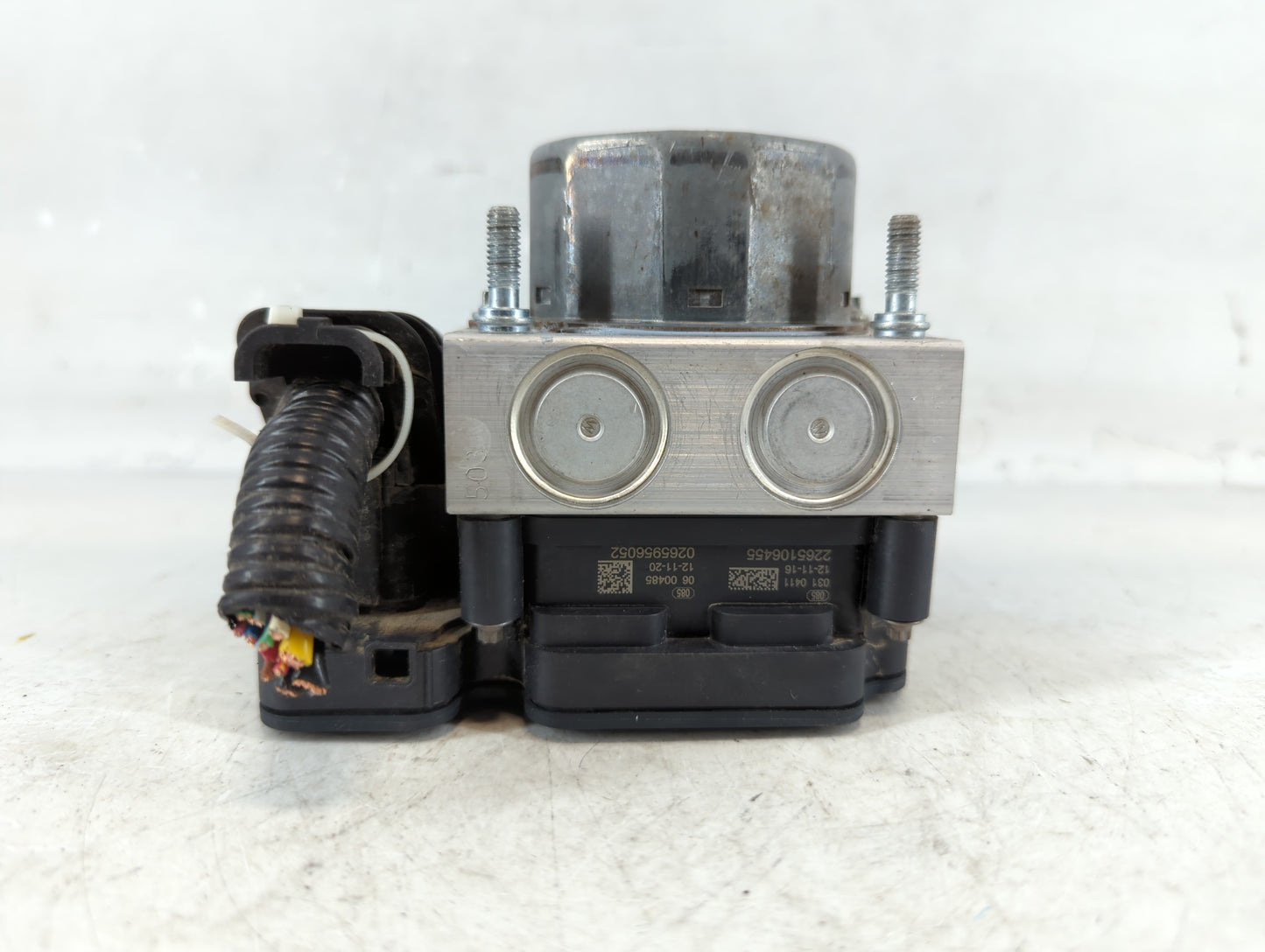 2013 Nissan Versa ABS Pump Control Module Replacement P/N:47660 9KA0A Fits OEM Used Auto Parts - Oemusedautoparts1.com