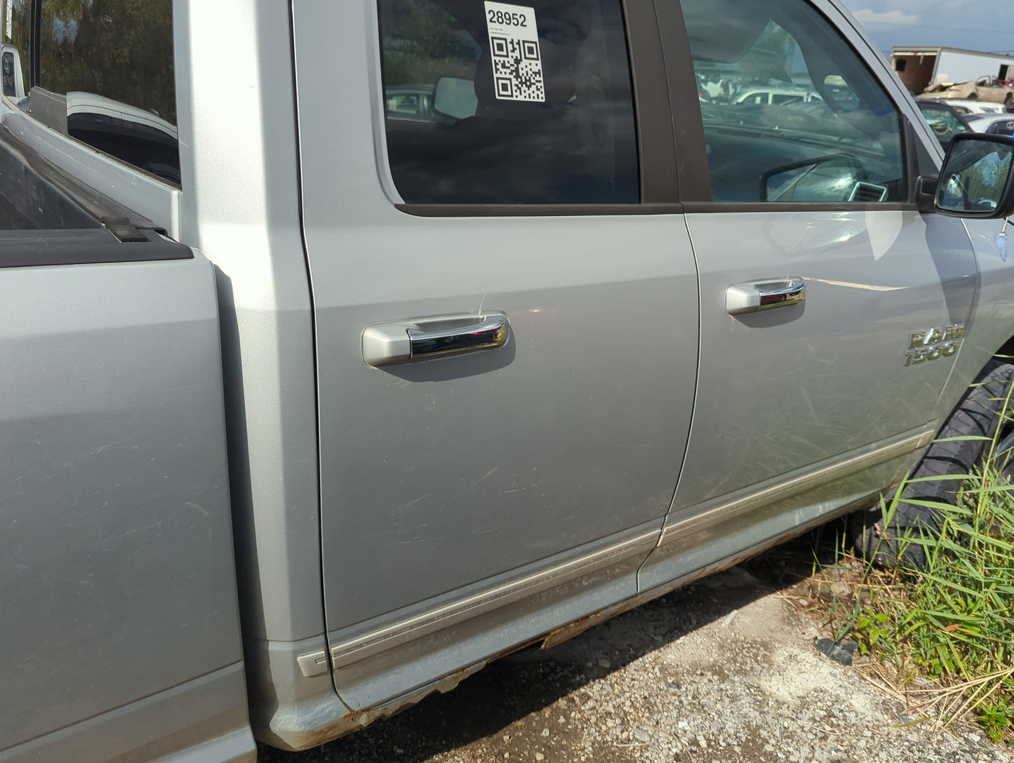 2011-2022 Ram 1500 Passenger Rear Door Oem 1131013 - Oemusedautoparts1.com