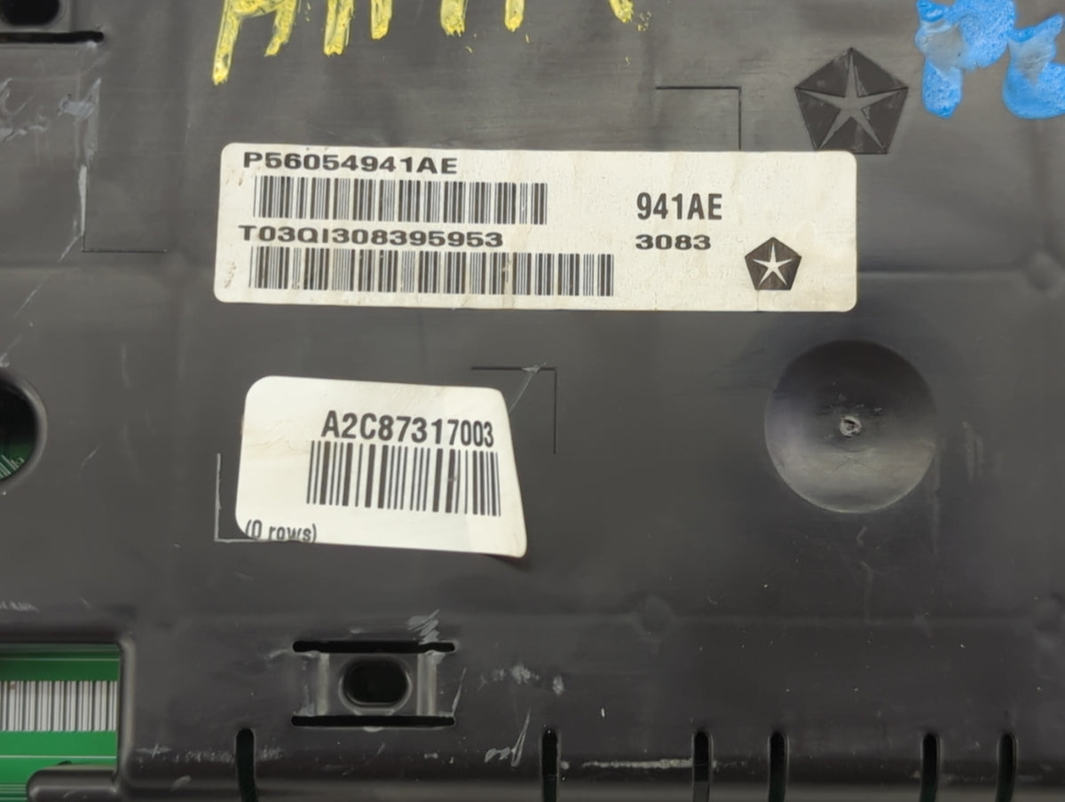 2013 Ram 1500 Instrument Cluster Speedometer Gauges P/N:P56054941AE Miles:221K Fits OEM Used Auto Parts - Oemusedautoparts1.