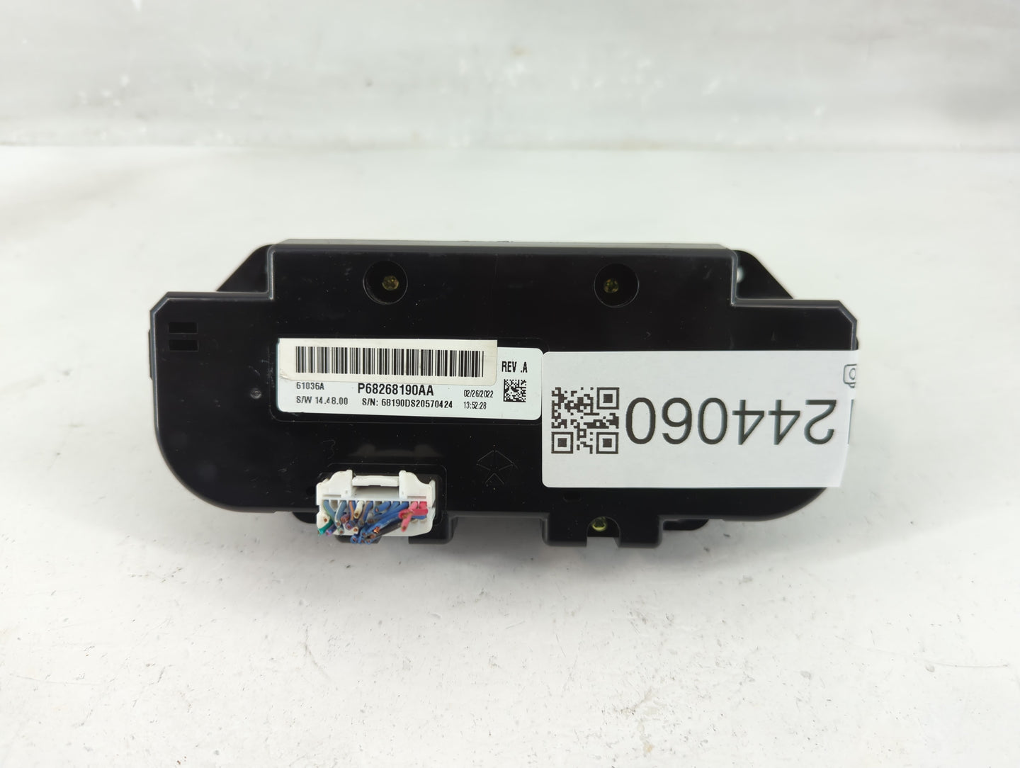 2013-2022 Ram 1500 Climate Control Module Temperature AC/Heater Replacement P/N:P68268190AA Fits OEM Used Auto Parts - Oemus