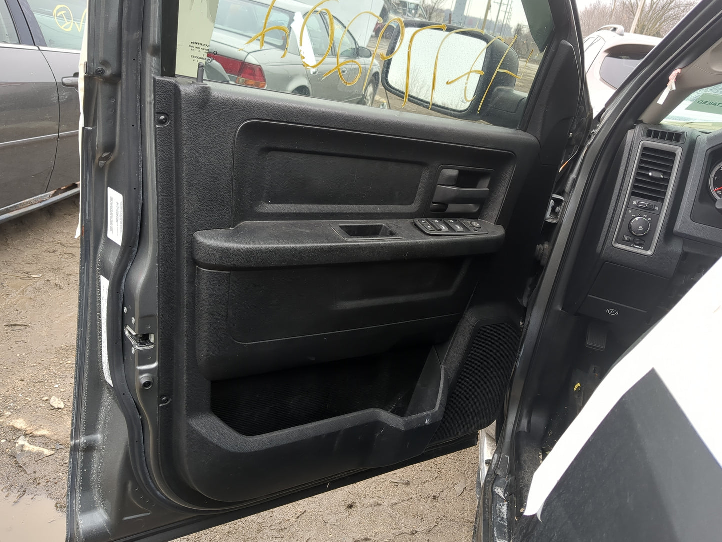 2013 Ram 1500 Front Left Driver Interior Door Panel Trim - Oemusedautoparts1.com