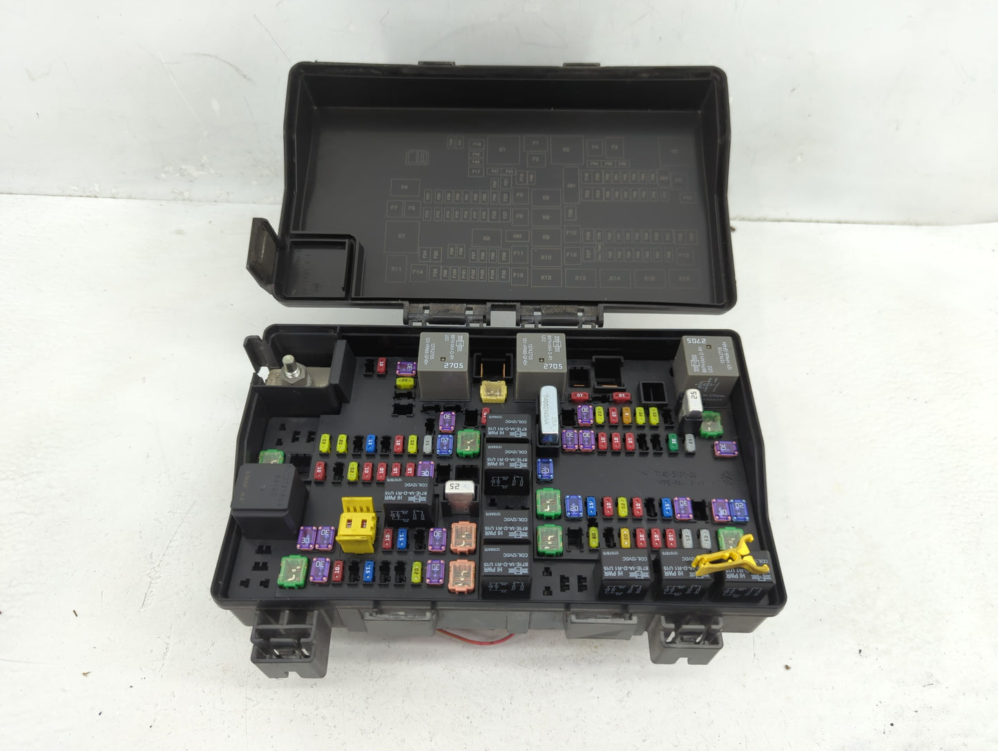 2013-2013 Ram 1500 Fusebox Fuse Box Relay Module Tipm 7140-1980-30 - Oemusedautoparts1.com