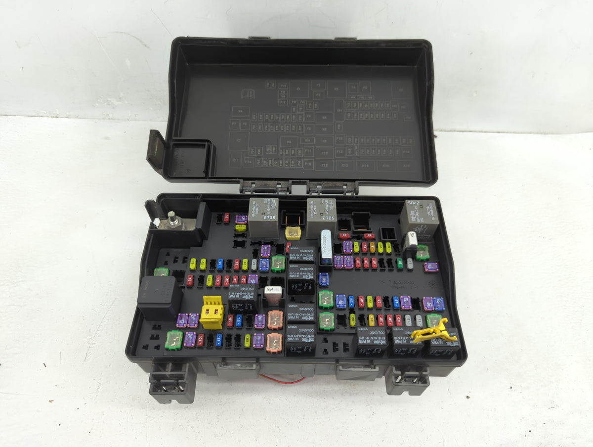 2013-2013 Ram 1500 Fusebox Fuse Box Relay Module Tipm 7140-1980-30 - Oemusedautoparts1.com