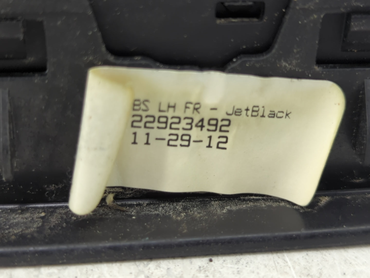 2013 Ram 1500 Master Power Window Switch Replacement Driver Side Left P/N:22923492 Fits OEM Used Auto Parts - Oemusedautopar