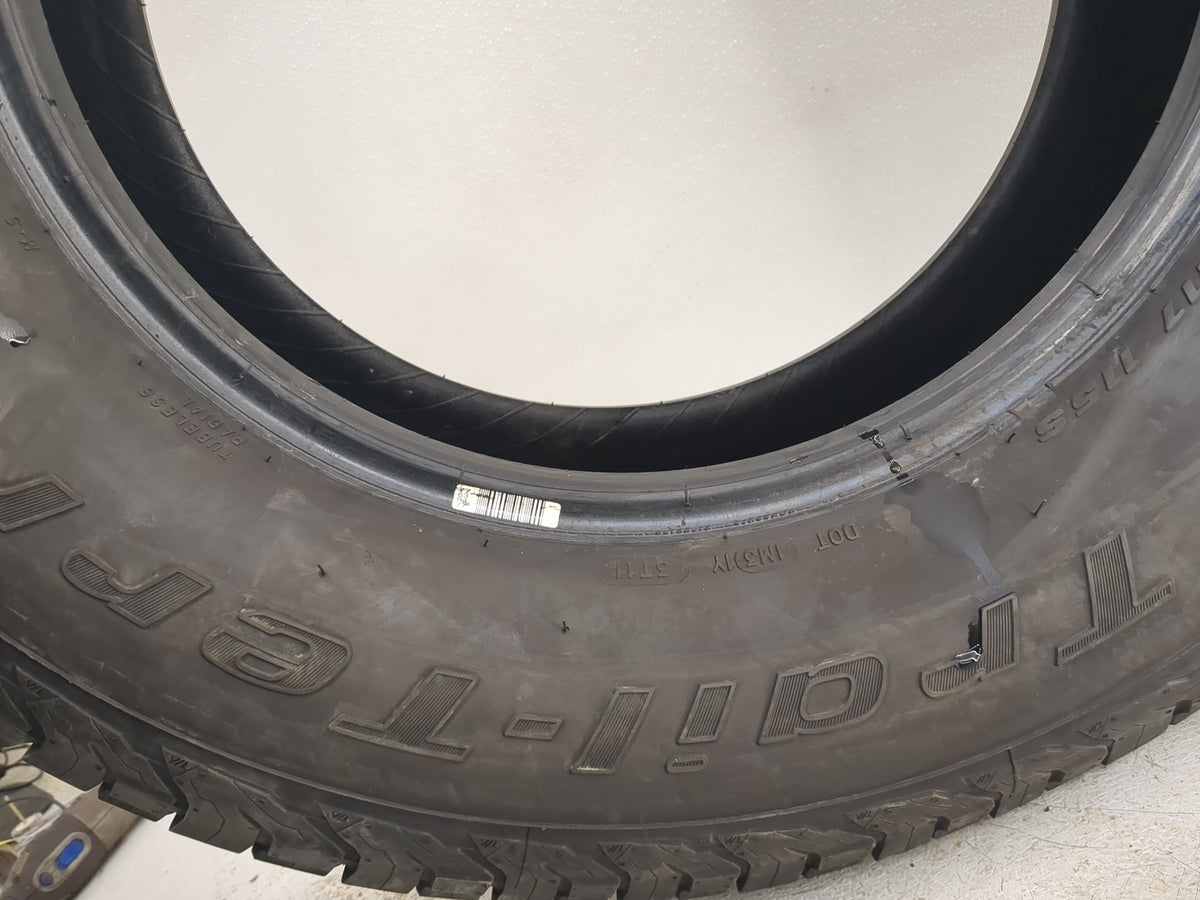 Used Tire 265/70R17 BFGOODRICH TRAIL-TERRAIN T/A 115S - Tread Depth 9.5/32 - Oemusedautoparts1.com