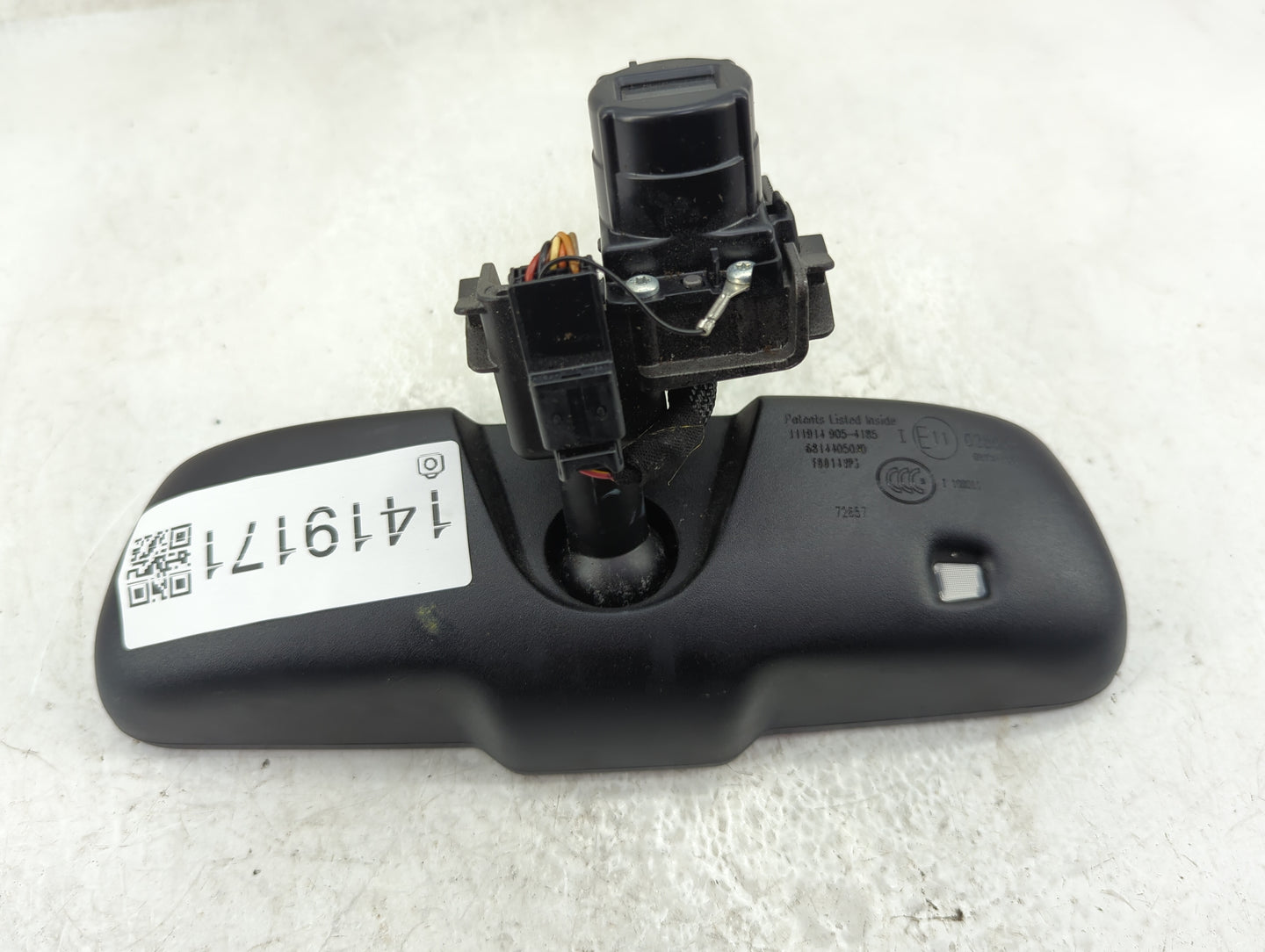 2013-2016 Ram 1500 Interior Rear View Mirror Replacement OEM P/N:E11028005 Fits Fits 2013 2014 2015 2016 OEM Used Auto Parts