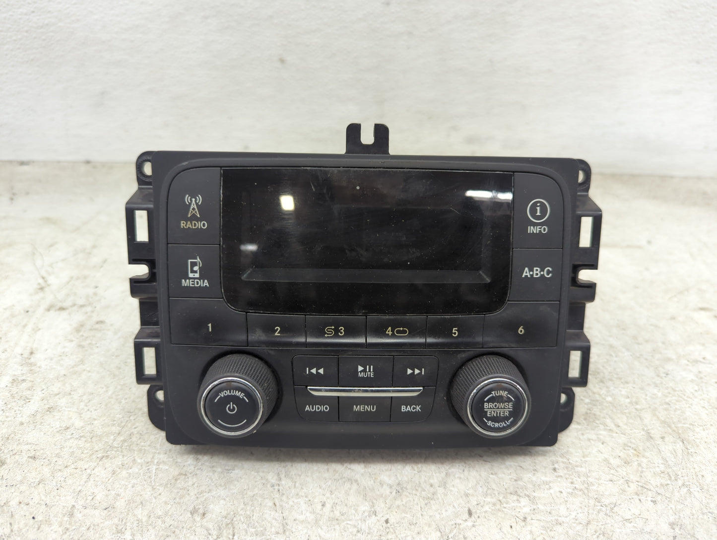 2013 Ram 1500 Radio AM FM Cd Player Receiver Replacement P/N:P68137113AE Fits OEM Used Auto Parts - Oemusedautoparts1.com