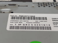 2013 Ram 1500 Radio AM FM Cd Player Receiver Replacement P/N:P68137113AE Fits OEM Used Auto Parts - Oemusedautoparts1.com