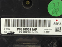 2013-2022 Ram 1500 Climate Control Module Temperature AC/Heater Replacement P/N:P68105021AF Fits OEM Used Auto Parts - Oemus