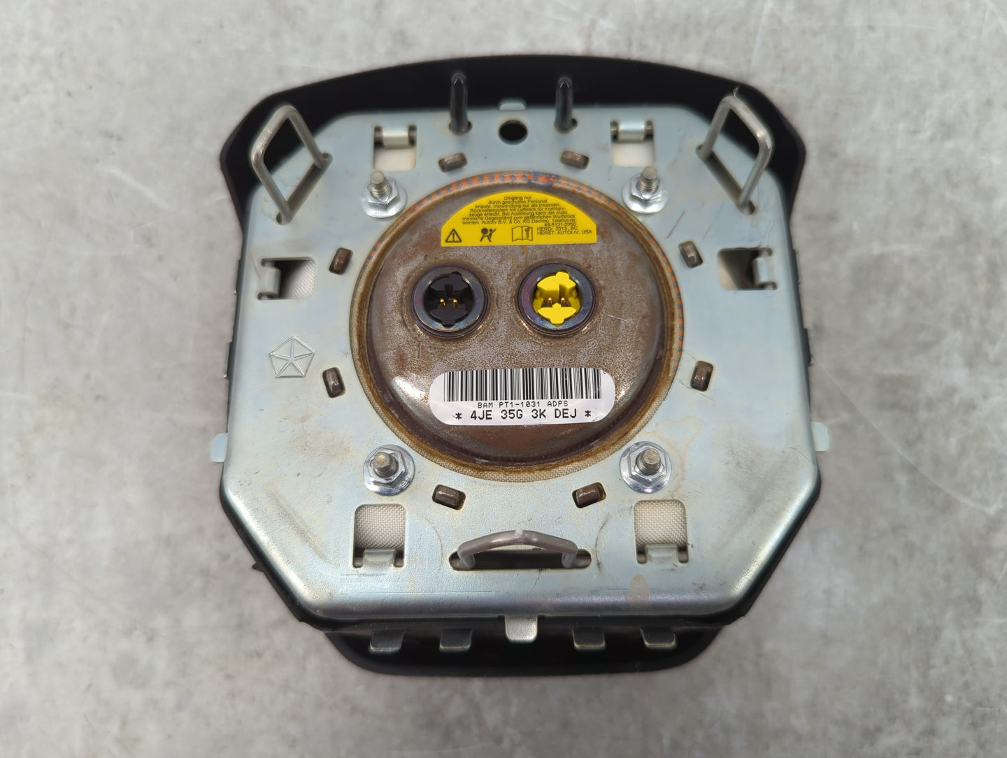 2013 Ram 1500 Air Bag Driver Left Steering Wheel Mounted Black - Oemusedautoparts1.com
