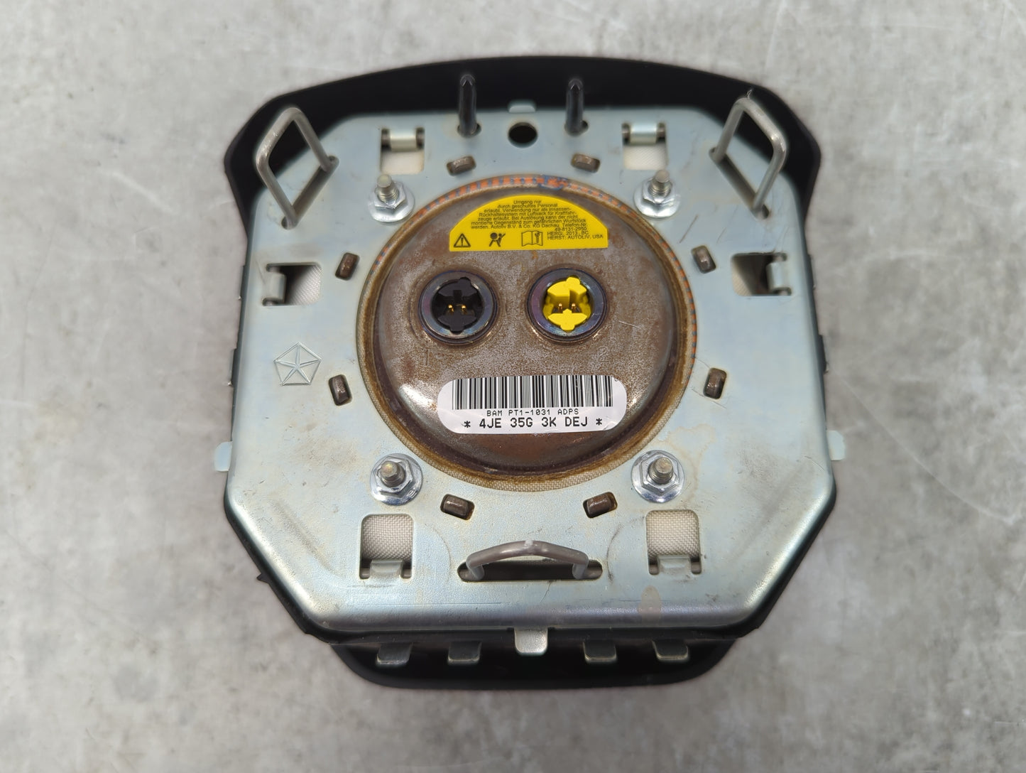 2013 Ram 1500 Air Bag Driver Left Steering Wheel Mounted Black - Oemusedautoparts1.com