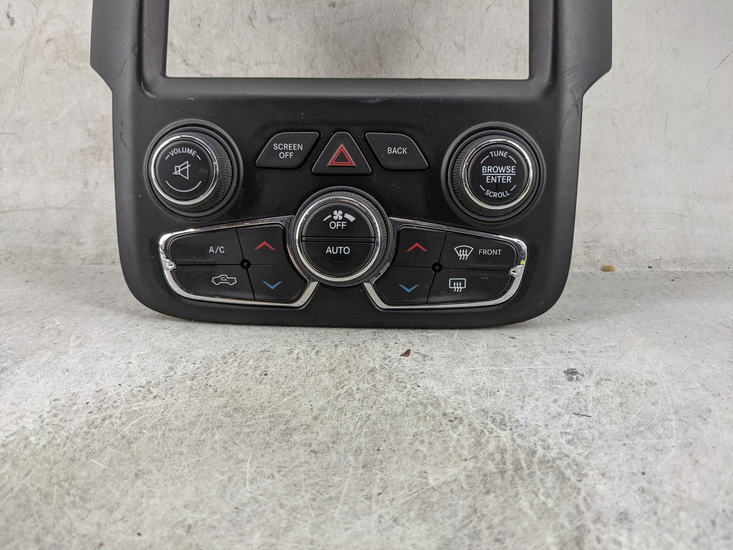 2013-2022 Ram 1500 Climate Control Module Temperature AC/Heater Replacement P/N:1UJ97DX9AE 15620101 Fits OEM Used Auto Parts