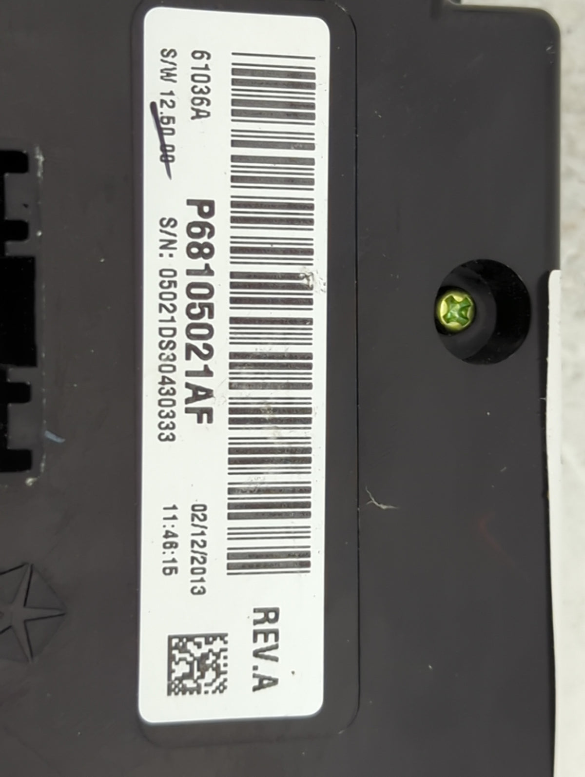 2013-2022 Ram 1500 Climate Control Module Temperature AC/Heater Replacement P/N:P68105021AF Fits OEM Used Auto Parts - Oemus