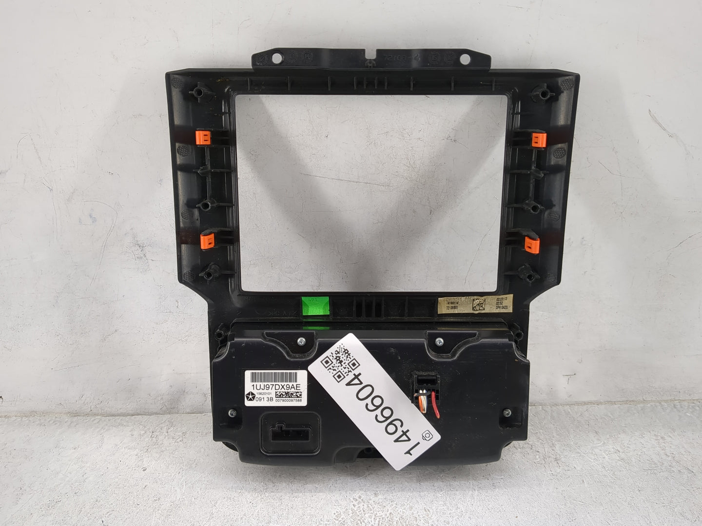 2013-2022 Ram 1500 Climate Control Module Temperature AC/Heater Replacement P/N:1UJ97DX9AE Fits OEM Used Auto Parts - Oemuse
