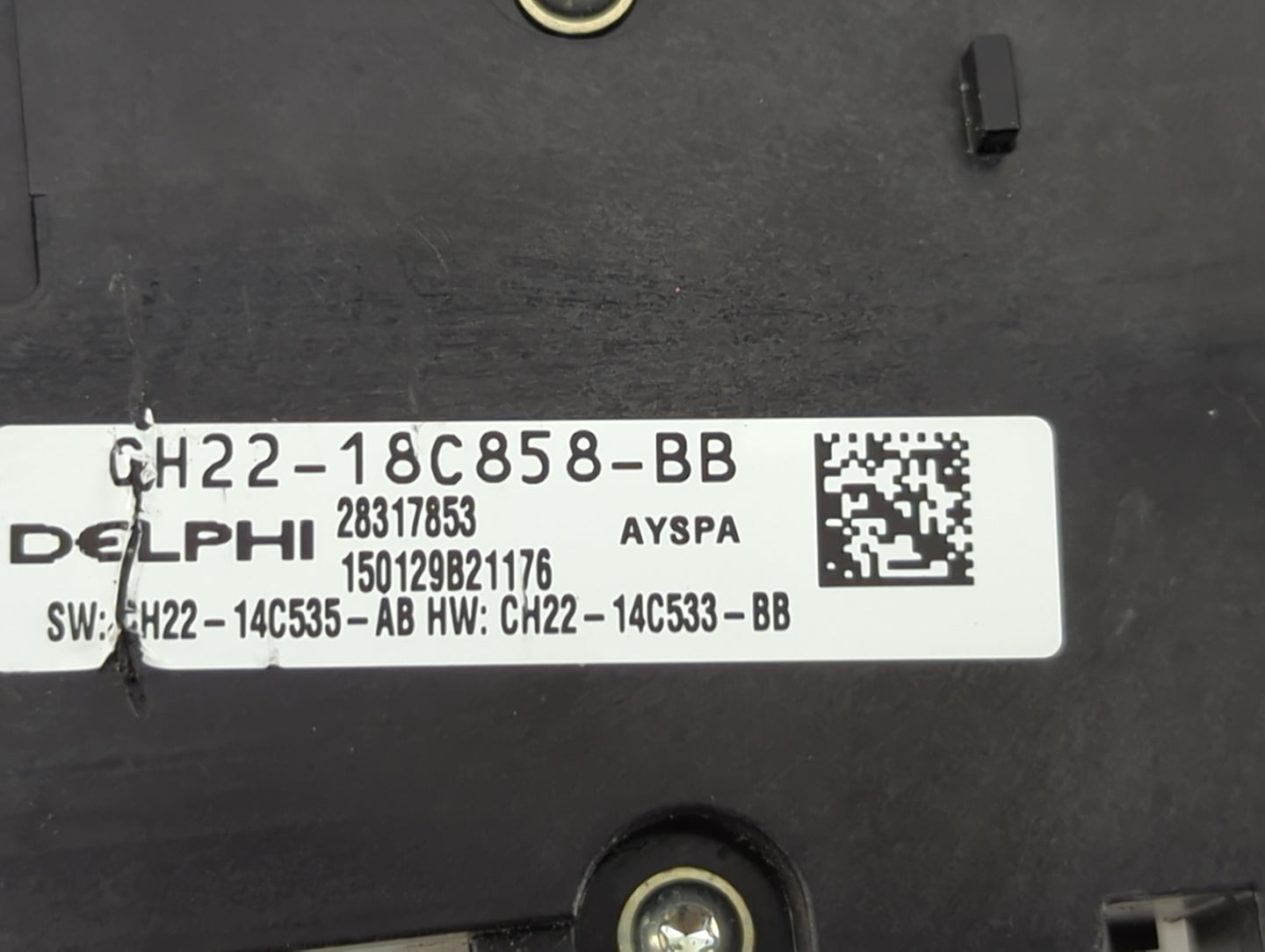 2013 Rover Range Rover Sport Climate Control Module Temperature AC/Heater Replacement P/N:GH22-18C858-BB CH22-14C535-AB Fits