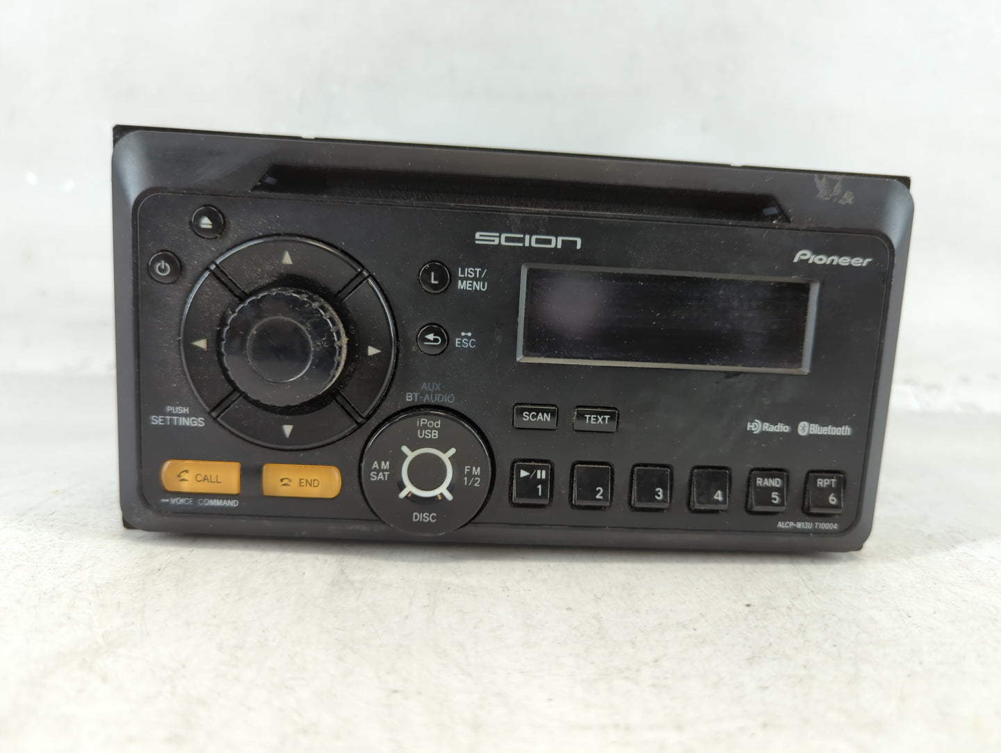 2013-2015 Scion Fr-S Radio AM FM Cd Player Receiver Replacement P/N:PT546-00130 Fits Fits 2012 2013 2014 2015 2016 OEM Used 
