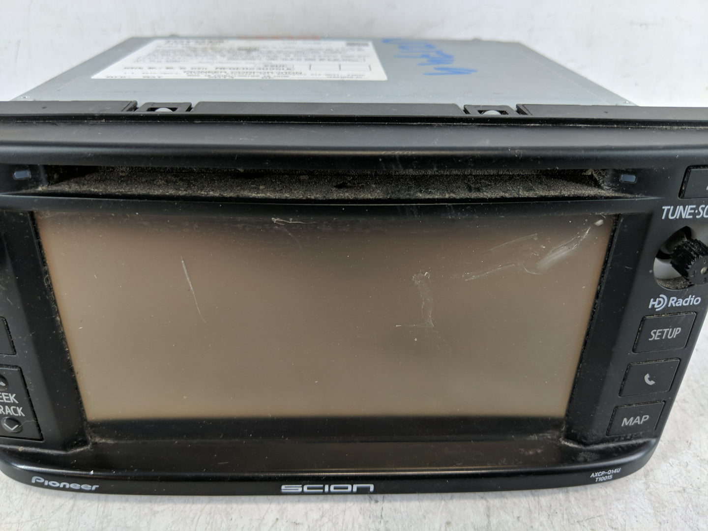 2013-2015 Scion Fr-S Radio AM FM Cd Player Receiver Replacement P/N:PT546-00140 Fits Fits 2012 2013 2014 2015 2016 OEM Used 