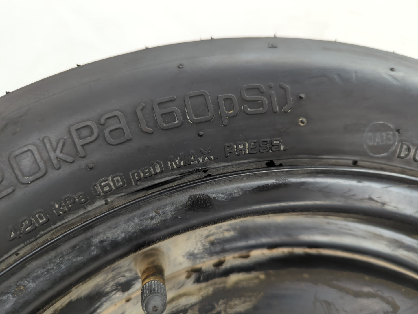 2013-2016 Scion Fr-s Spare Donut Tire Wheel Rim Oem - Oemusedautoparts1.com