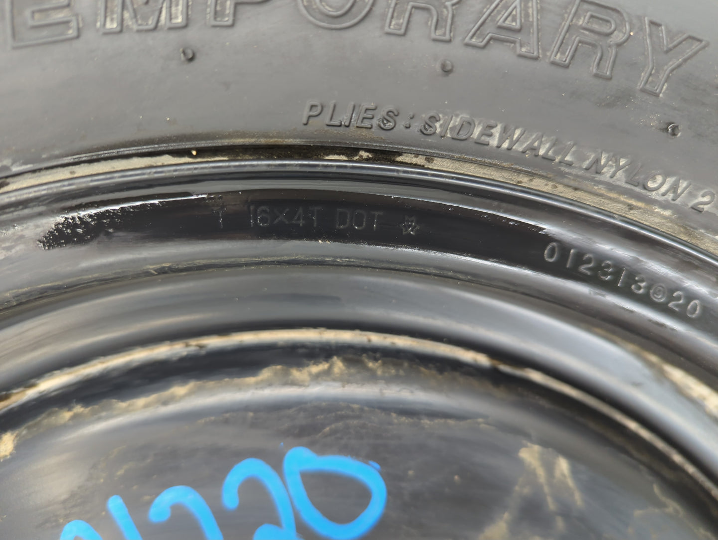 2013-2016 Scion Fr-s Spare Donut Tire Wheel Rim Oem - Oemusedautoparts1.com