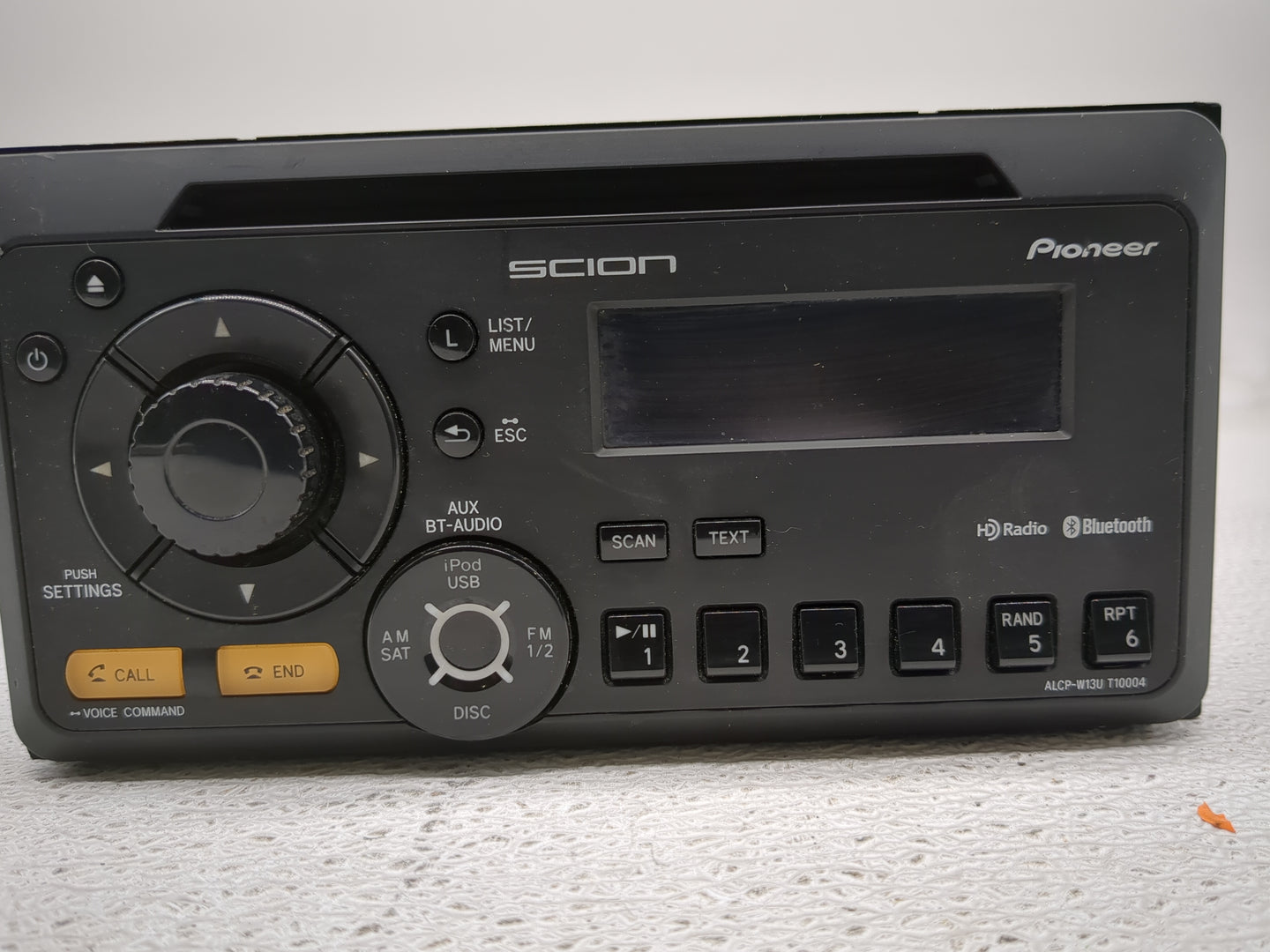 2013-2014 Scion Fr-S Radio AM FM Cd Player Receiver Replacement P/N:PT546-00130 Fits Fits 2012 2013 2014 OEM Used Auto Parts
