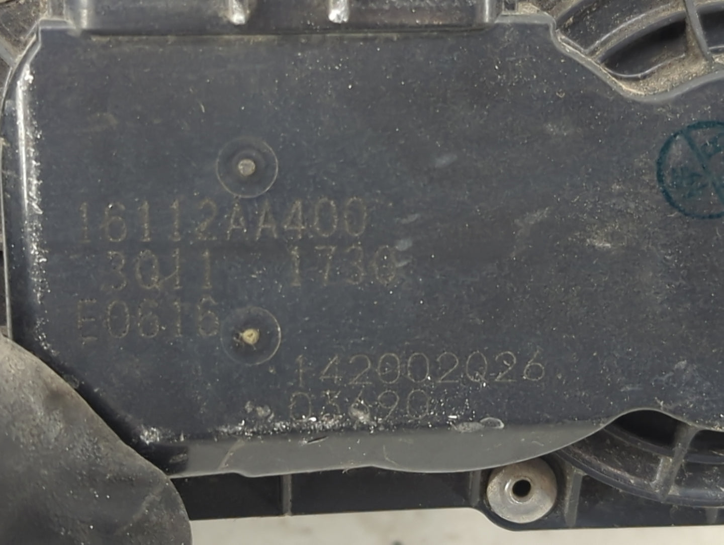 2013-2016 Scion Fr-S Throttle Body P/N:16112AA400 Fits Fits 2013 2014 2015 2016 2017 2018 2019 2020 OEM Used Auto Parts - Oe