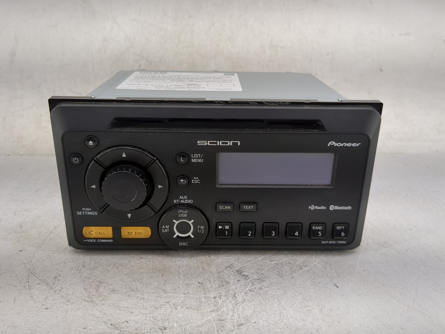 2013-2014 Scion Fr-S Radio AM FM Cd Player Receiver Replacement P/N:PT546-00130 DEH-8228, ALCP-W13U Fits Fits 2012 2013 2014