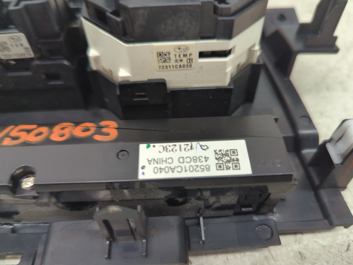 2013-2016 Scion Fr-S Climate Control Module Temperature AC/Heater Replacement P/N:85201CA040 72311CA030 Fits OEM Used Auto P