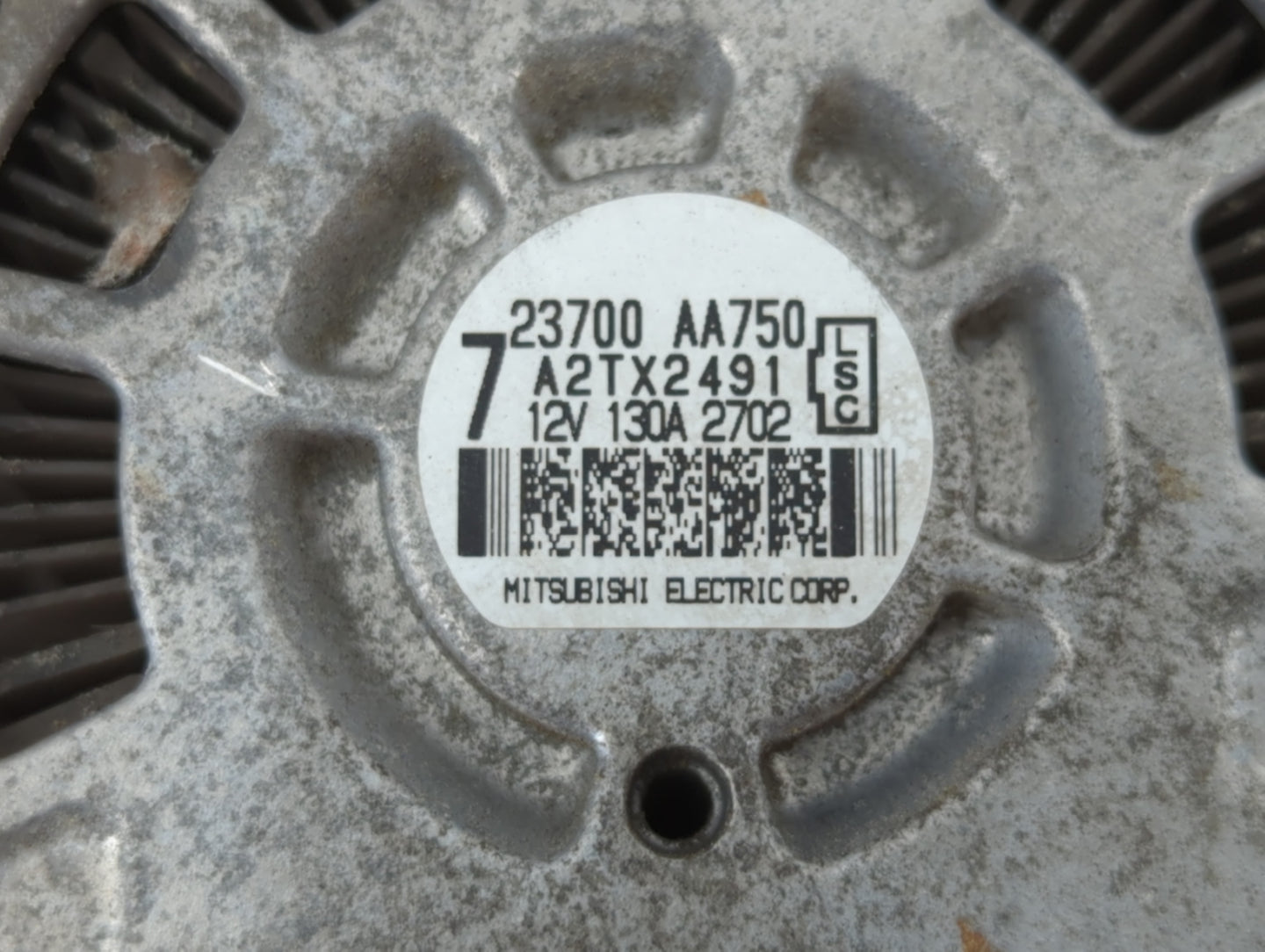 2013-2016 Scion Fr-S Alternator Replacement Generator Charging Assembly Engine OEM P/N:A2TX2491 23700 AA750 Fits OEM Used Au