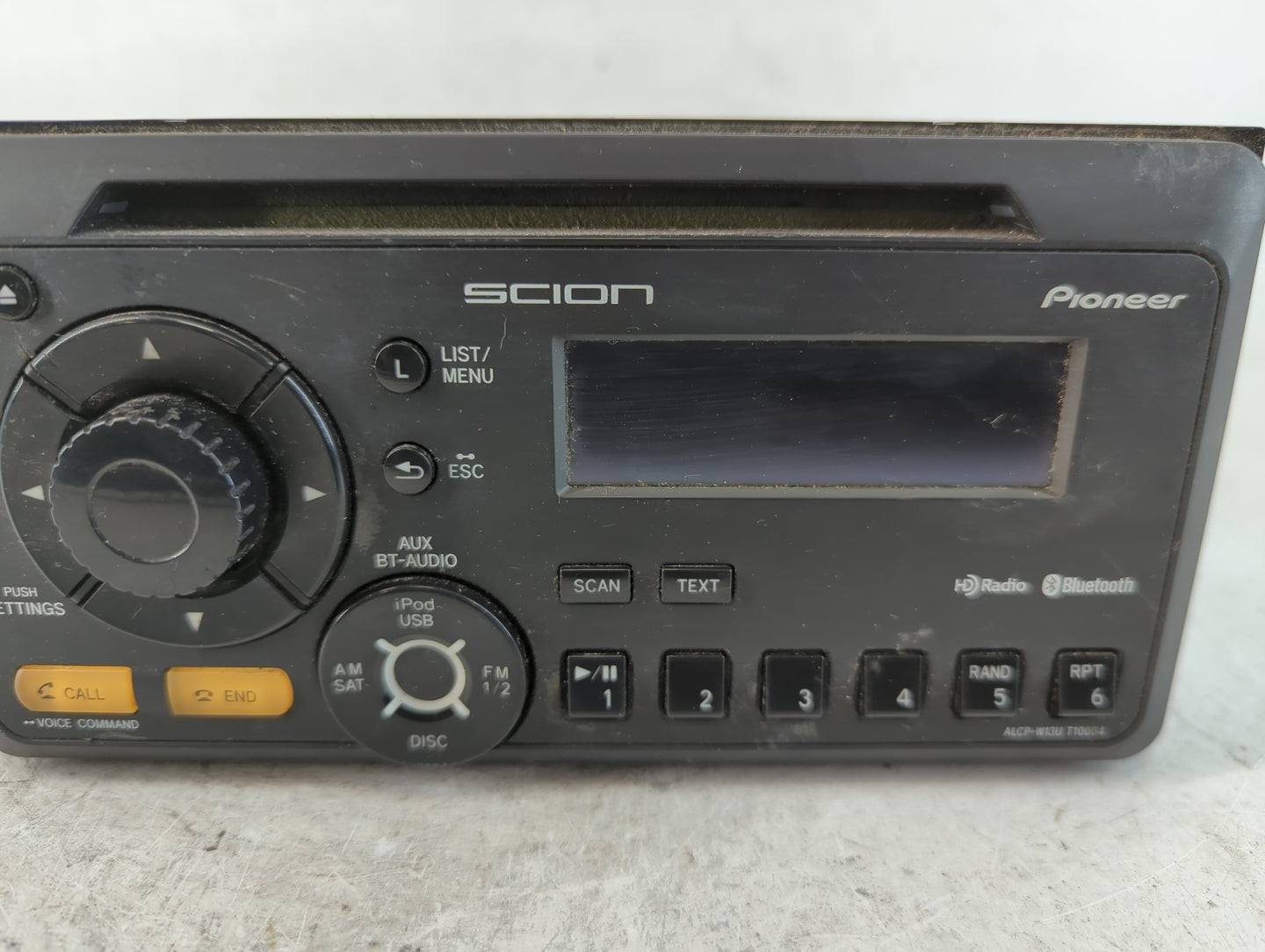 2013-2015 Scion Fr-S Radio AM FM Cd Player Receiver Replacement P/N:PT546-00130 Fits Fits 2012 2013 2014 2015 2016 OEM Used 