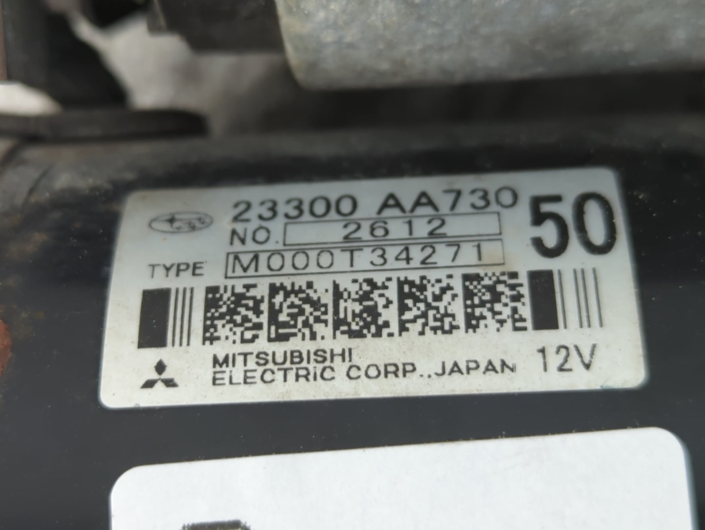 2013-2016 Scion Fr-S Car Starter Motor Solenoid OEM P/N:M000T34271 23300 AA730 Fits Fits 2013 2014 2015 2016 2017 2018 2019 