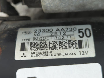 2013-2016 Scion Fr-S Car Starter Motor Solenoid OEM P/N:M000T34271 23300 AA730 Fits Fits 2013 2014 2015 2016 2017 2018 2019 2020 OEM Used Auto Parts