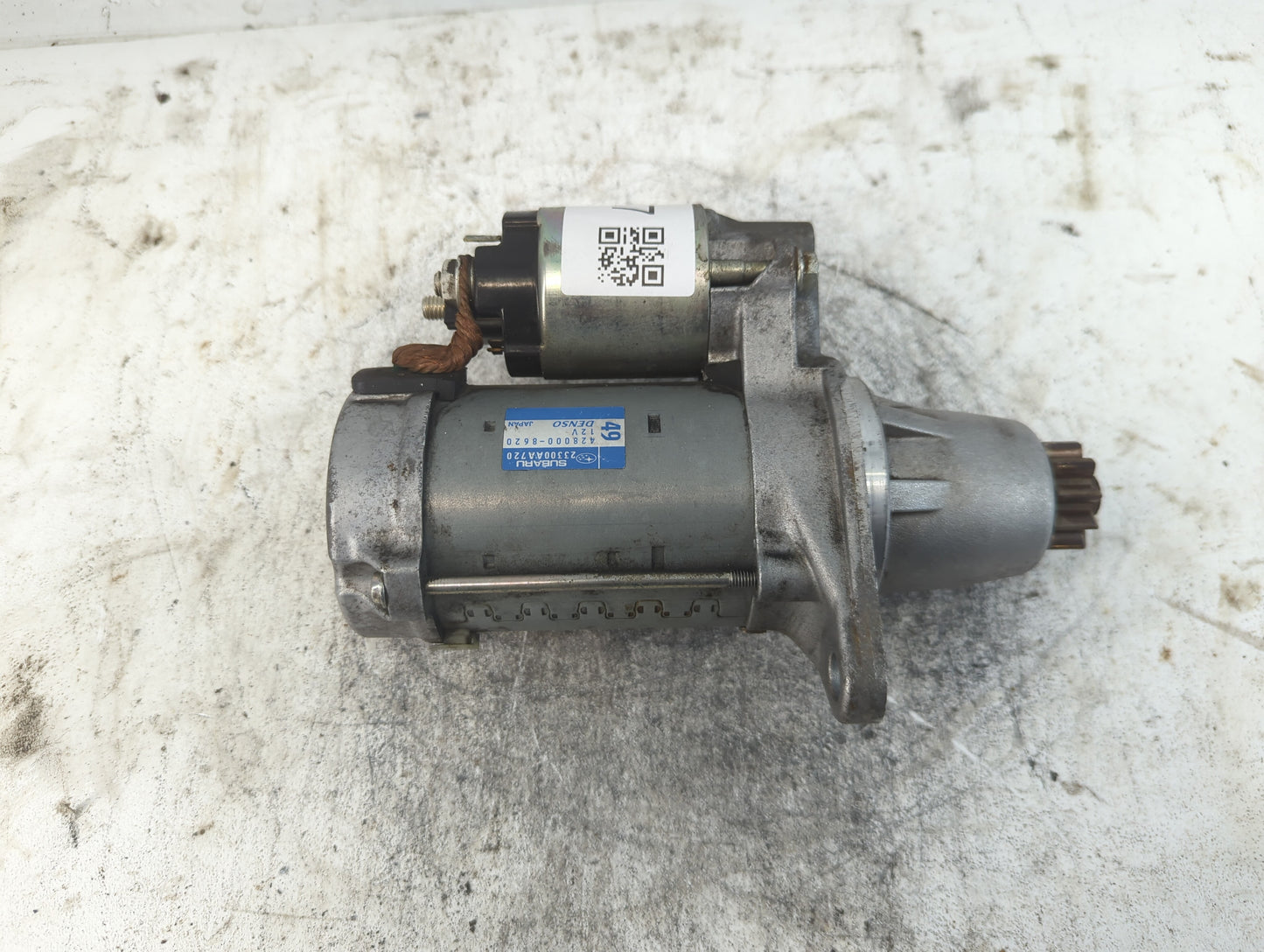 2013-2016 Scion Fr-S Car Starter Motor Solenoid OEM P/N:428000-8620 23300AA720 Fits Fits 2013 2014 2015 2016 2017 2018 2019 