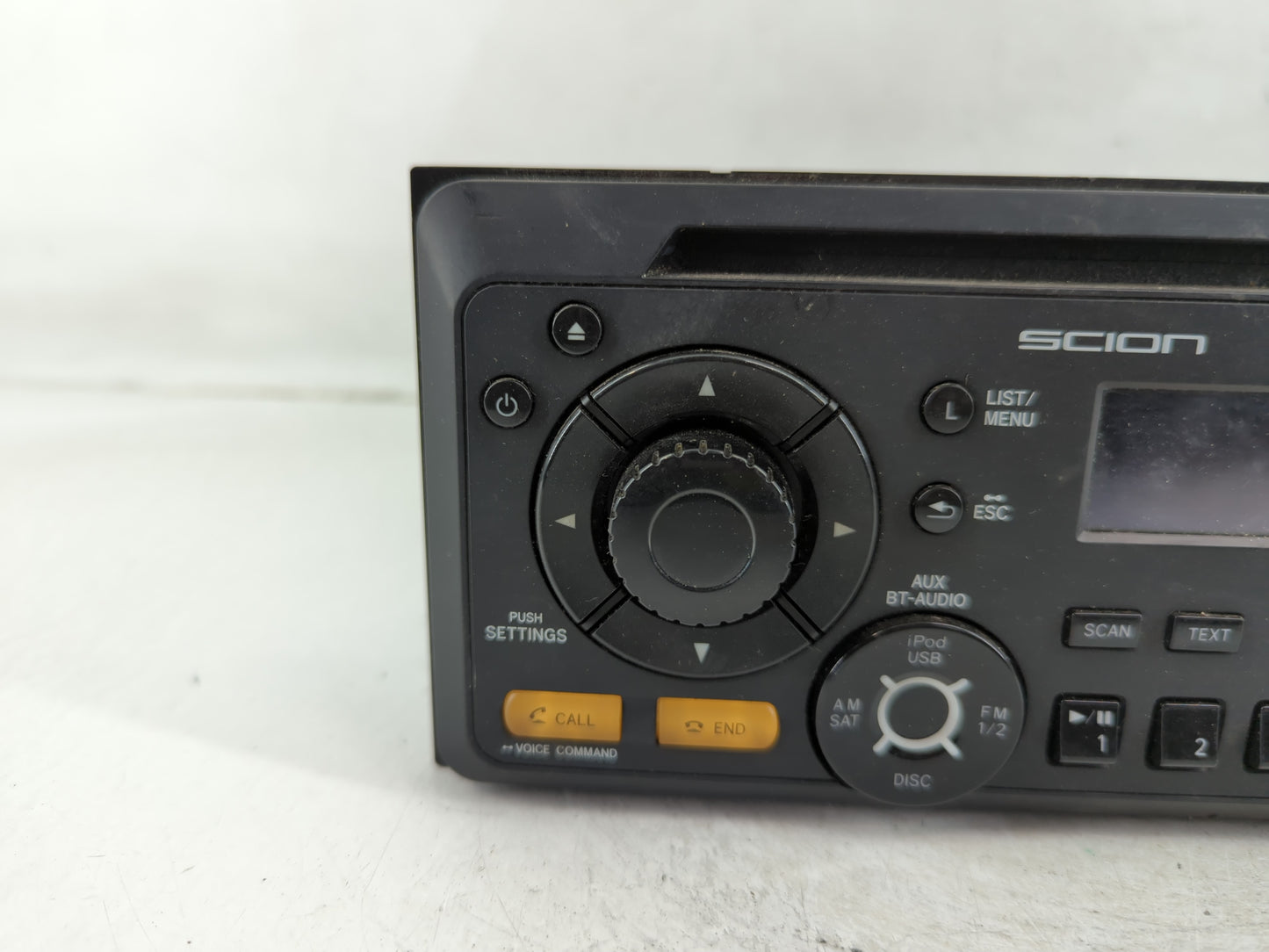 2013-2014 Scion Tc Radio AM FM Cd Player Receiver Replacement P/N:PT546-00130 Fits Fits 2013 2014 OEM Used Auto Parts - Oemu
