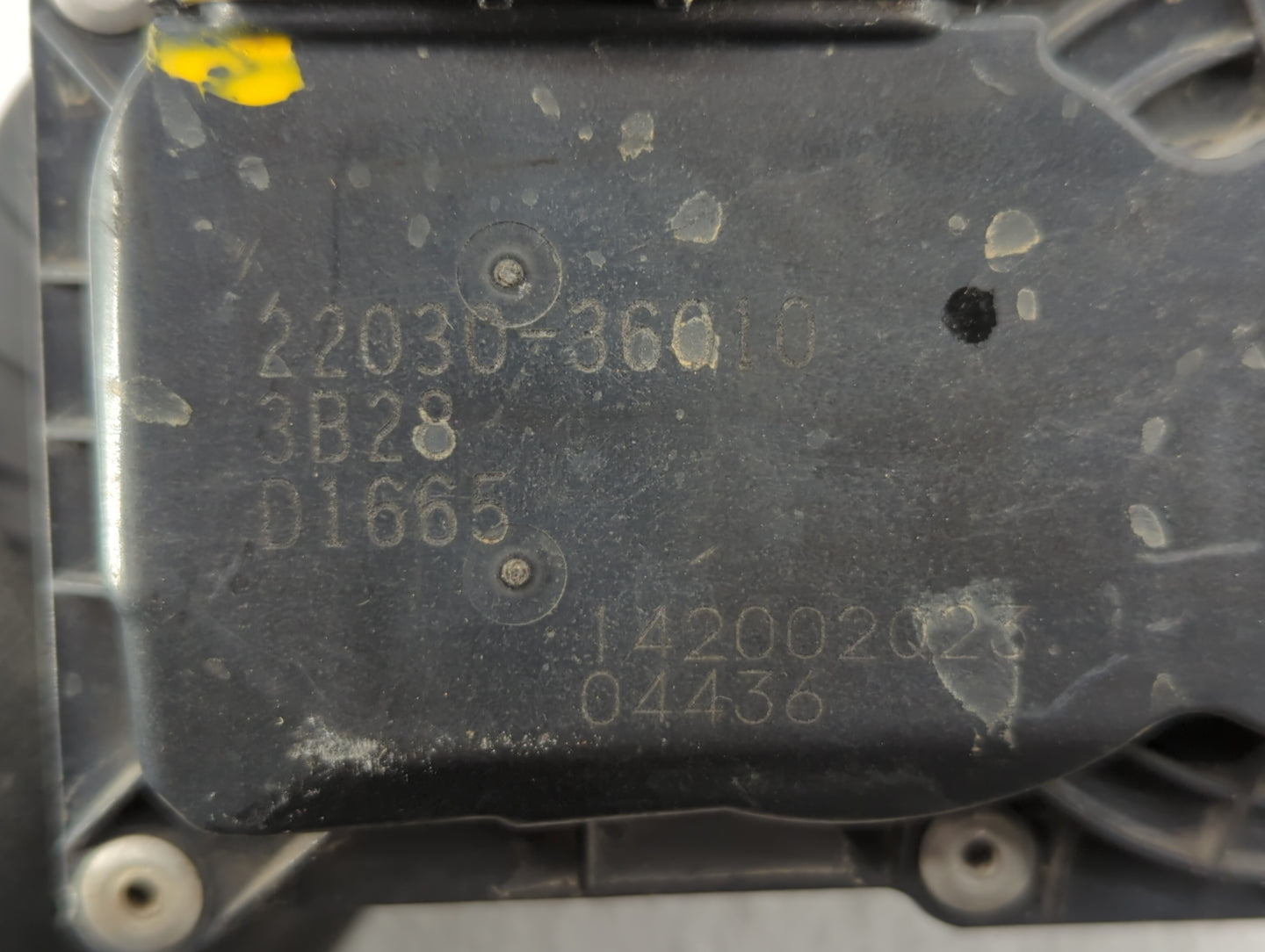 2011-2016 Scion Tc Throttle Body P/N:22030-36010 Fits Fits 2009 2010 2011 2012 2013 2014 2015 2016 2017 2018 2019 OEM Used A