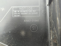2011-2013 Scion Tc Fusebox Fuse Box Panel Relay Module P/N:82662-21060 Fits Fits 2011 2012 2013 OEM Used Auto Parts - Oemuse