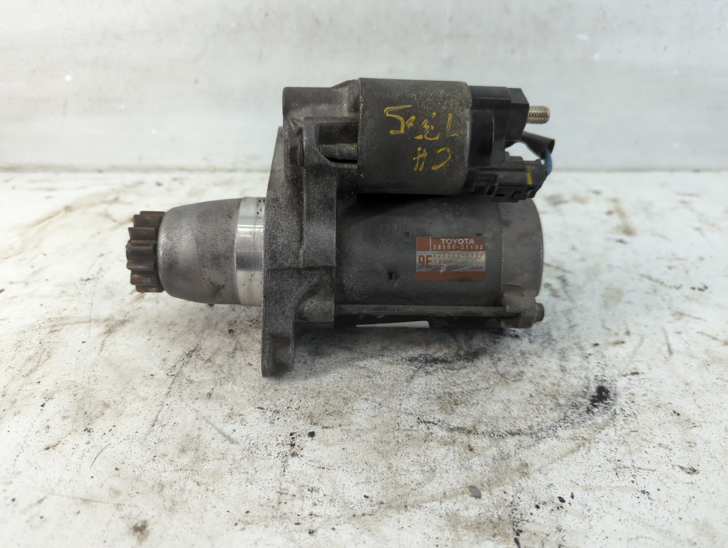 2011-2016 Scion Tc Car Starter Motor Solenoid OEM P/N:428000-5904 28100-31102 Fits Fits 2011 2012 2013 2014 2015 2016 OEM Us