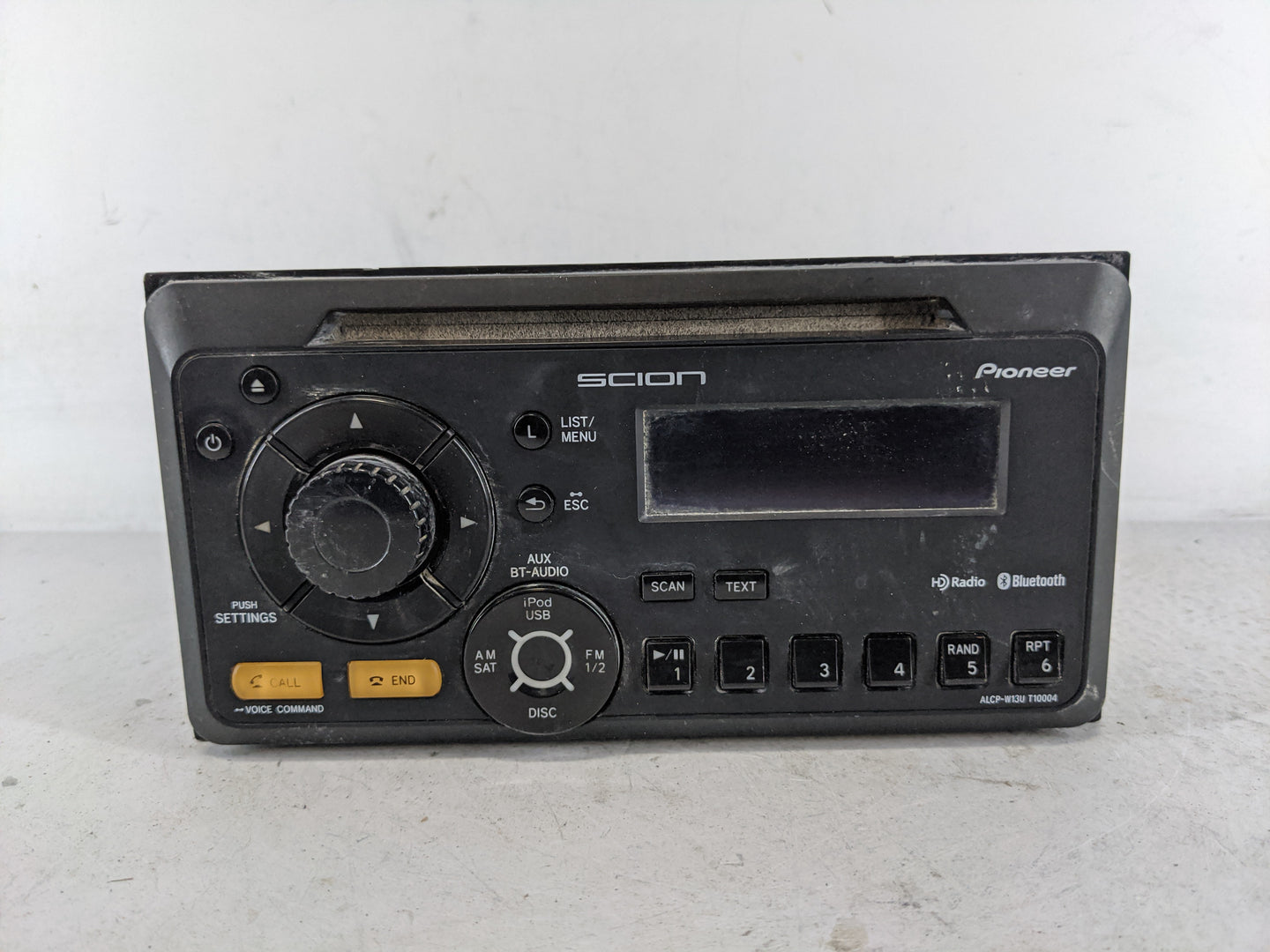 2012-2014 Scion Xb Radio AM FM Cd Player Receiver Replacement P/N:PT546-00130 Fits Fits 2012 2013 2014 OEM Used Auto Parts -