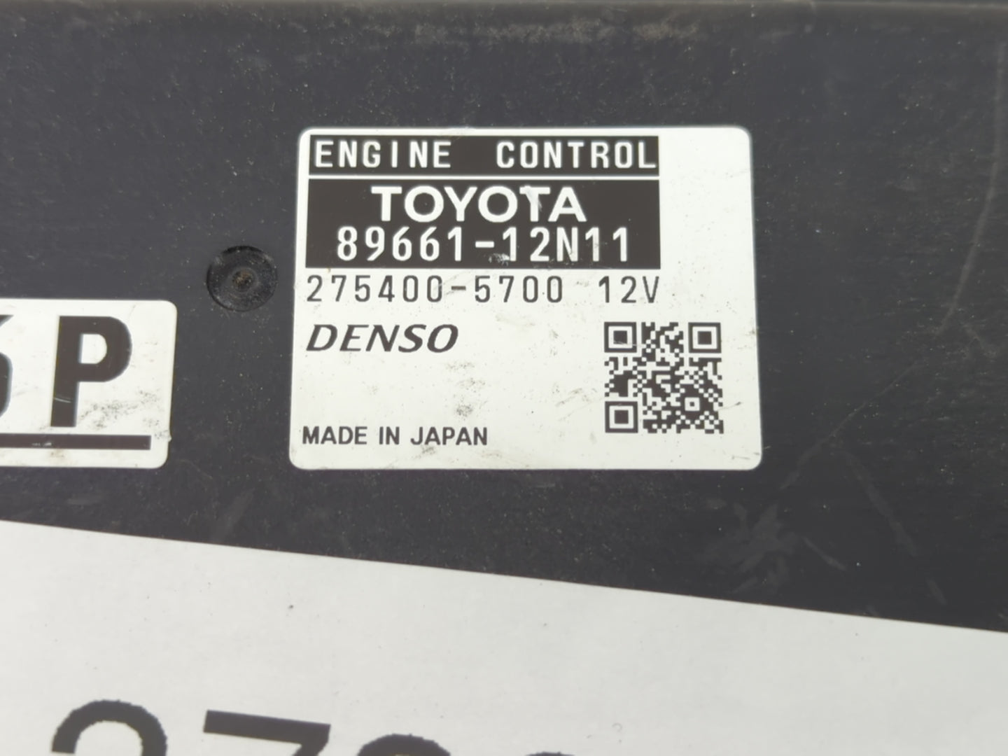 2013-2015 Scion Xb PCM Engine Control Computer ECU ECM PCU OEM P/N:89661-12N11 Fits Fits 2013 2014 2015 OEM Used Auto Parts 