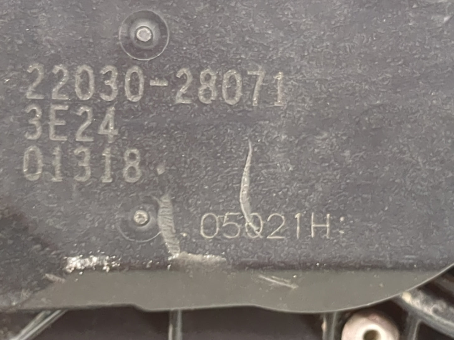 2008-2015 Scion Xb Throttle Body P/N:22030-28071 Fits Fits 2006 2007 2008 2009 2010 2011 2012 2013 2014 2015 OEM Used Auto P