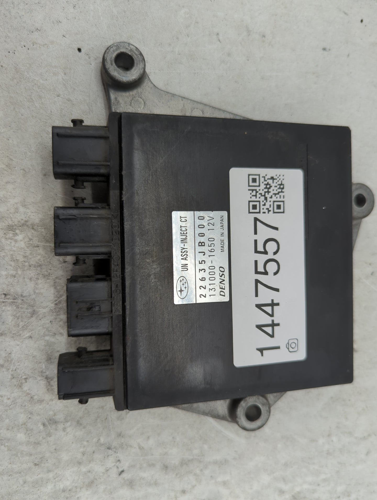 2013 Subaru Brz PCM Engine Control Computer ECU ECM PCU OEM P/N:22635JB000 131000-1650 Fits OEM Used Auto Parts - Oemusedaut