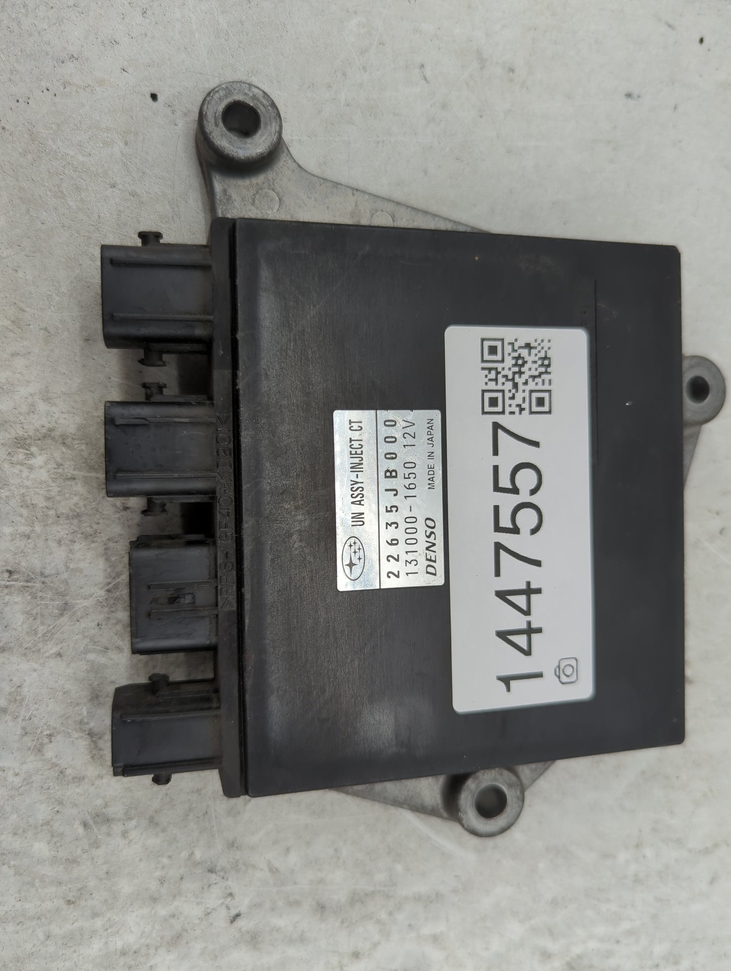 2013 Subaru Brz PCM Engine Control Computer ECU ECM PCU OEM P/N:22635JB000 131000-1650 Fits OEM Used Auto Parts - Oemusedaut