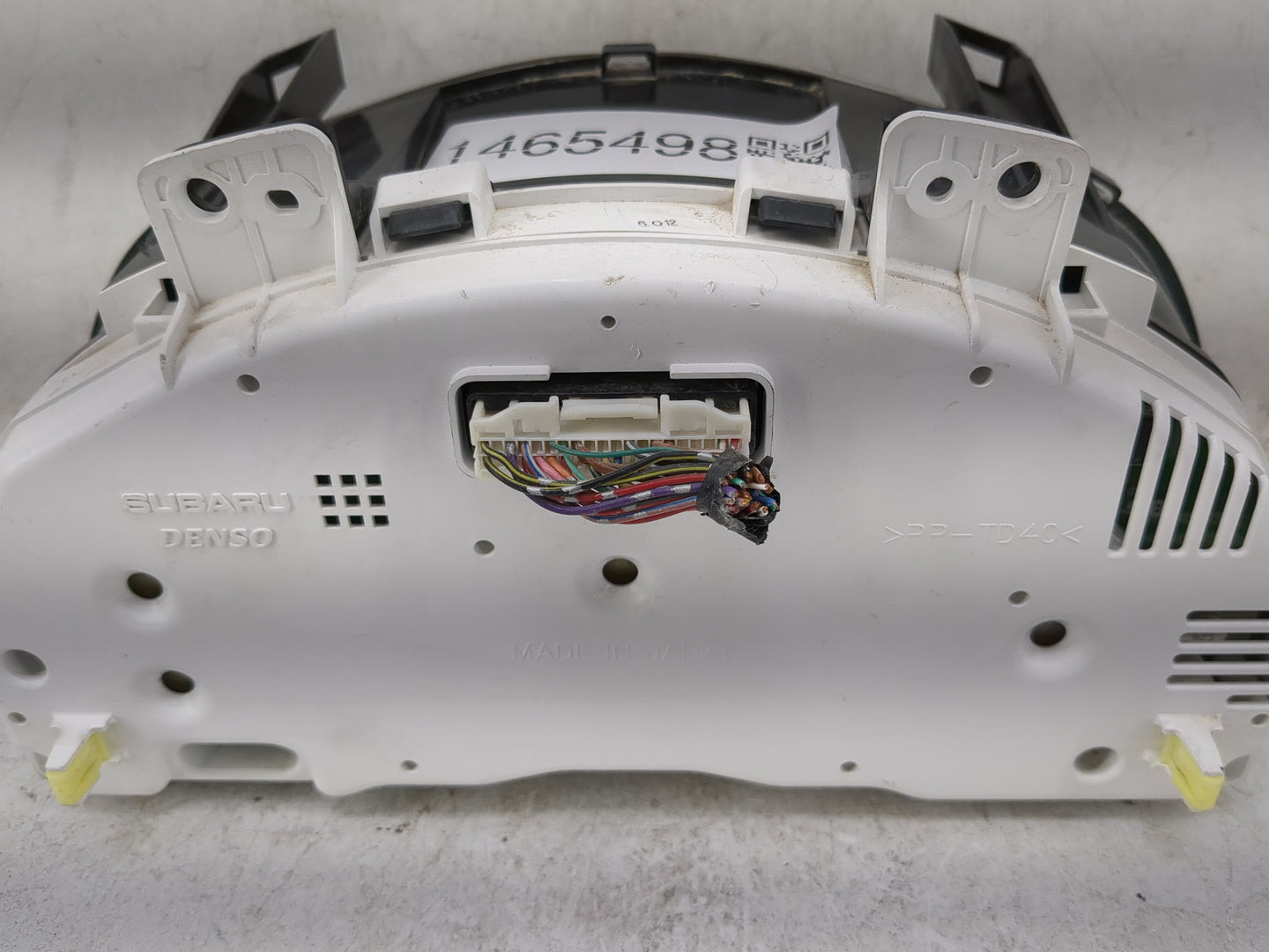 2013 Subaru Brz Instrument Cluster Speedometer Gauges Miles: Fits OEM Used Auto Parts - Oemusedautoparts1.com