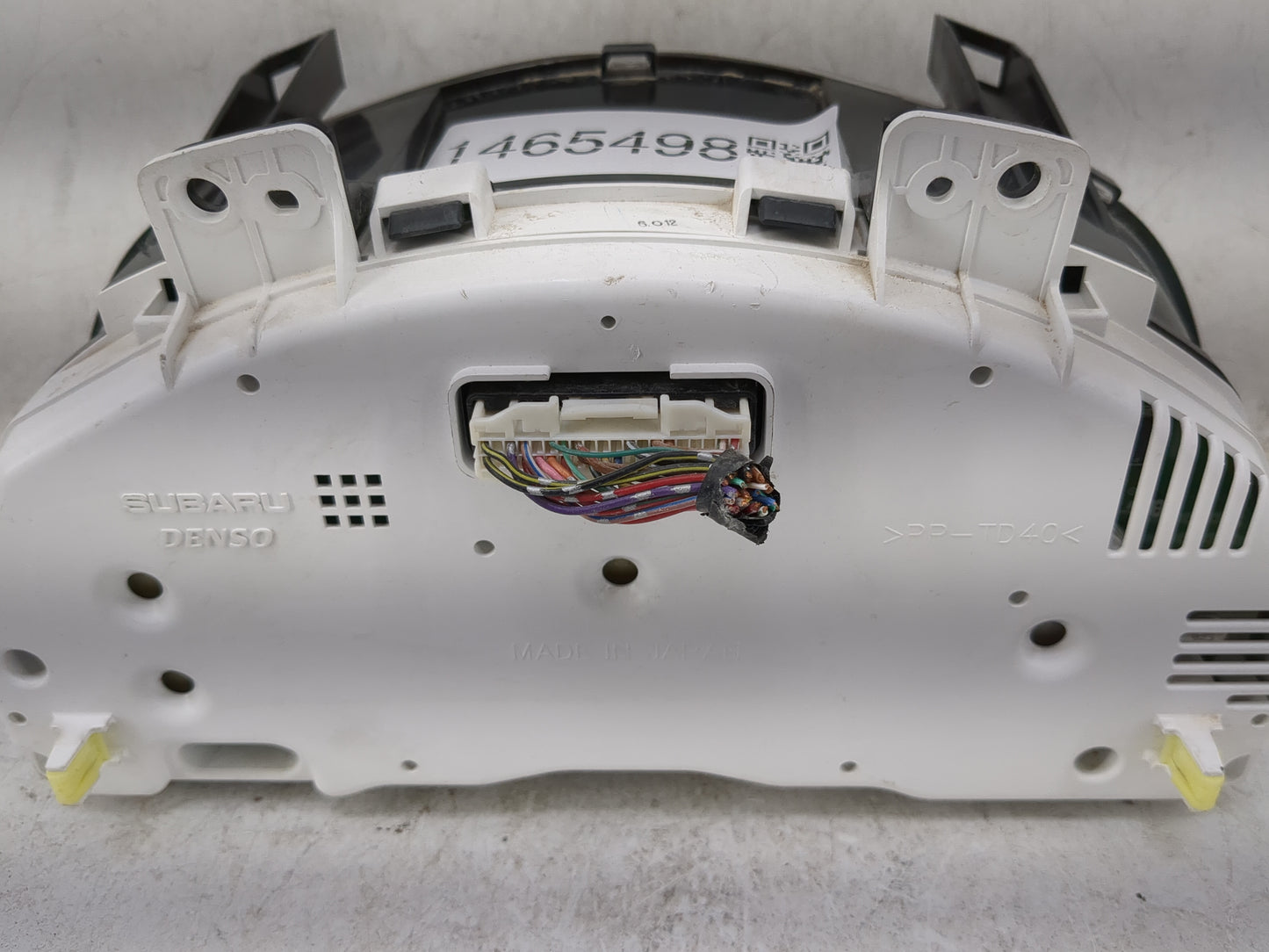2013 Subaru Brz Instrument Cluster Speedometer Gauges Miles: Fits OEM Used Auto Parts - Oemusedautoparts1.com
