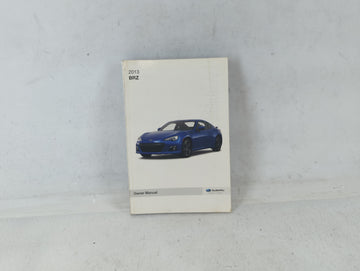 2013 Subaru Brz Owners Manual Book Guide OEM Used Auto Parts - Oemusedautoparts1.com