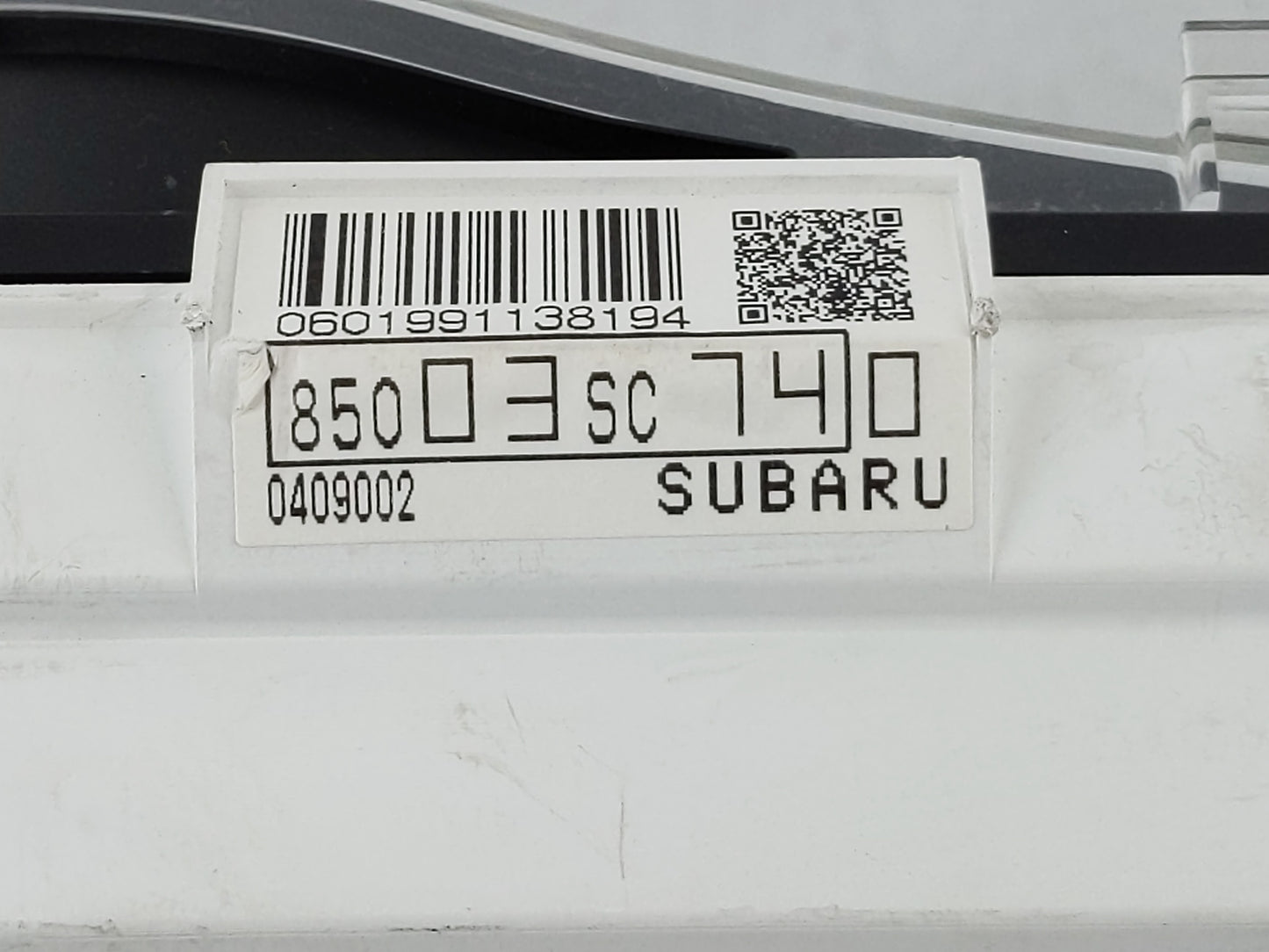 2013 Subaru Forester Instrument Cluster Speedometer Gauges P/N:8503SC740 Fits OEM Used Auto Parts - Oemusedautoparts1.com