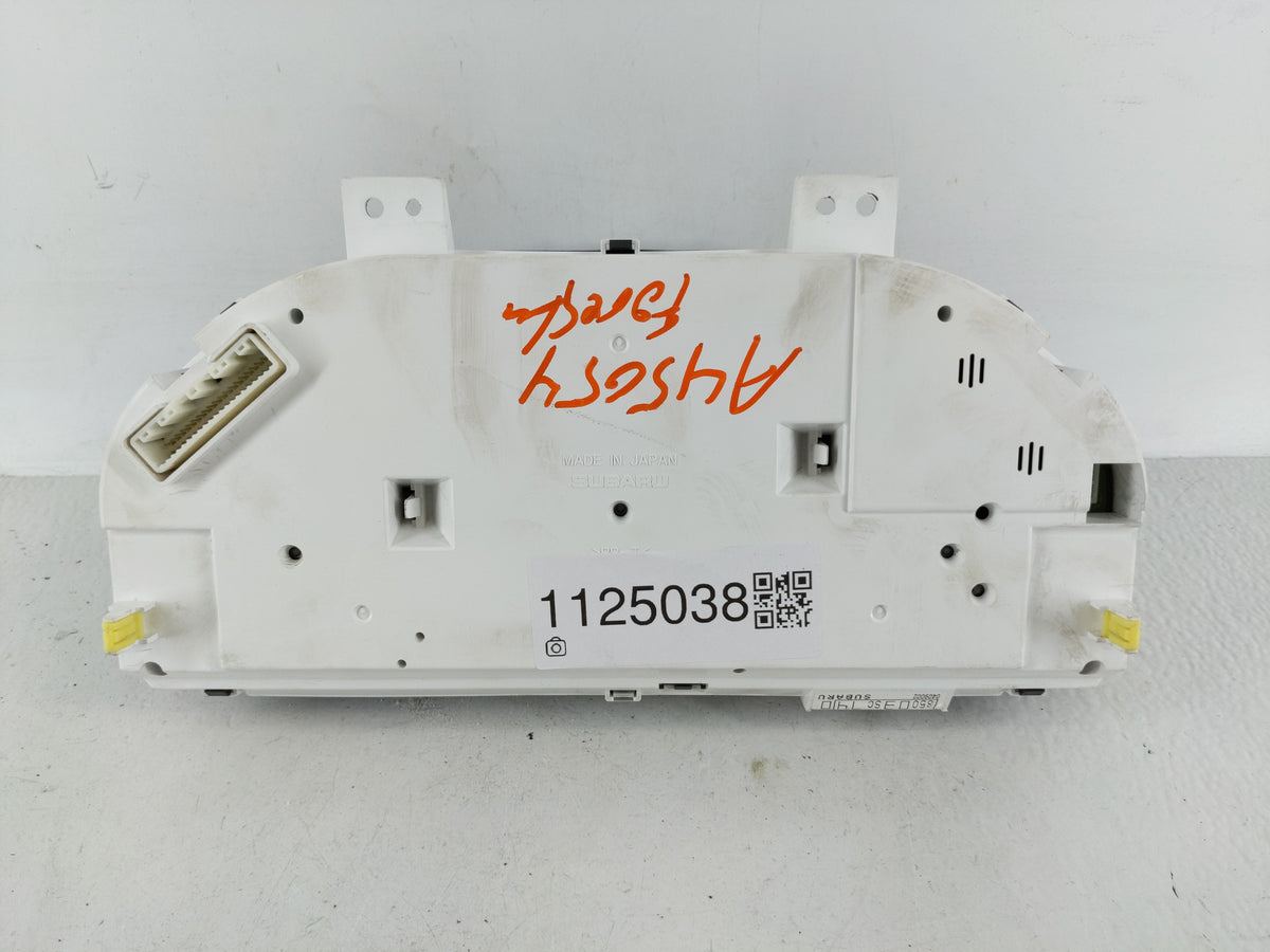 2012-2013 Subaru Forester Instrument Cluster Speedometer Gauges P/N:8503SC740 Miles: Fits Fits 2012 2013 OEM Used Auto Parts