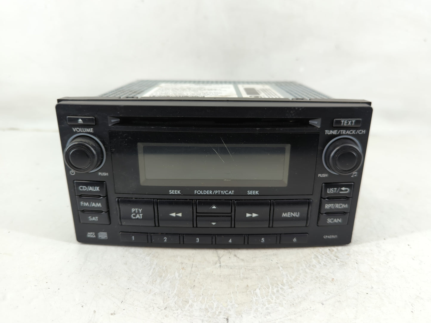 2013 Subaru Forester Radio AM FM Cd Player Receiver Replacement P/N:86201SC620 Fits OEM Used Auto Parts - Oemusedautoparts1.